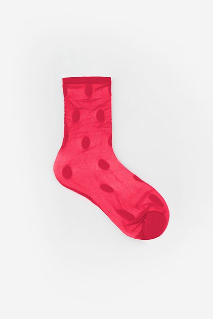 Stocking Spot Sock | Fuschia - ANTLER NZ