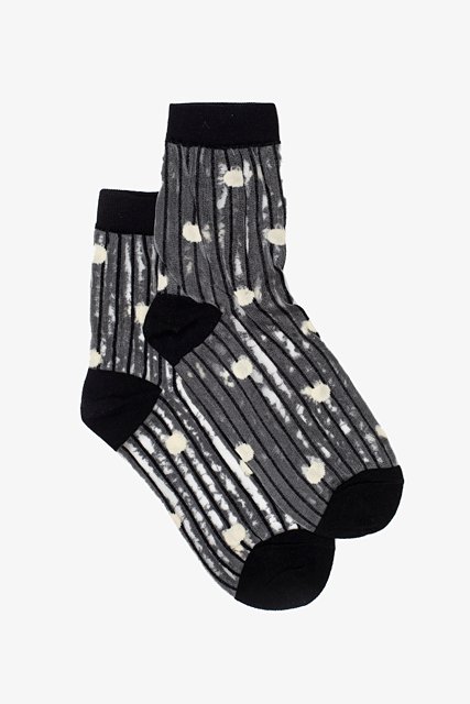 Stripe & Spot Sheer Sock - ANTLER NZ