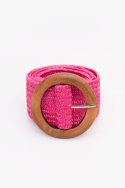 Rattan Stretch Belt | Pink - ANTLER NZ