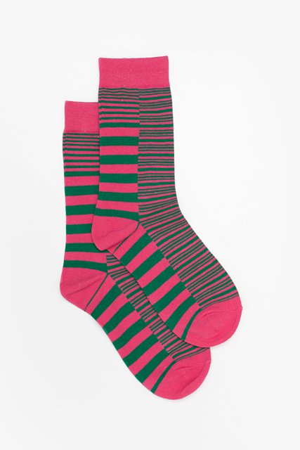 Pink Striped Sock - ANTLER NZ