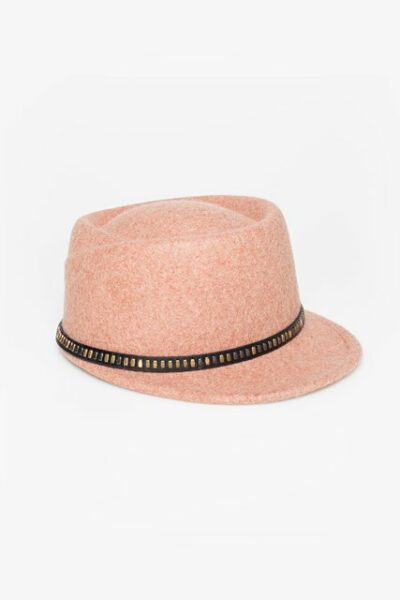 Military Hat | Pink Marl