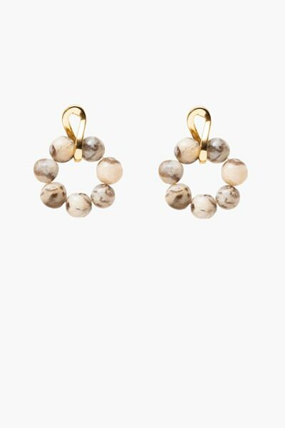 Jasper Ring Earring