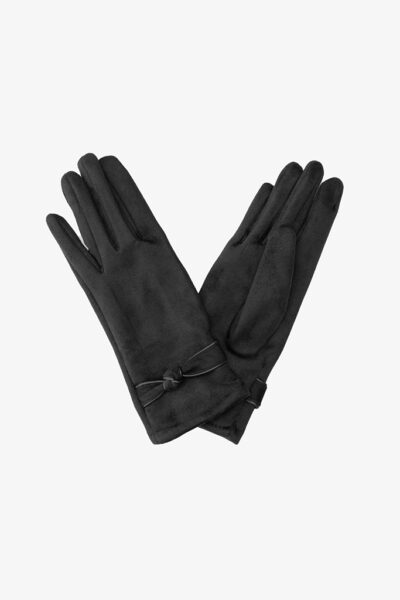 Antler Ag25 Ksb Knot Suedette Black Gloves 1024px