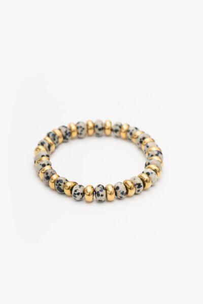 Antler Bl25 Dlm Dalmation Gold Stretch Bracelet 1024px