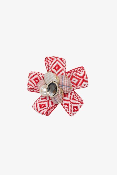 Antler Br25 009 Scarlet Rosette Brooch 1024px