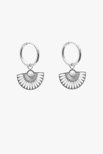 Antler Ew25 024 Pocahontas Hoop Silver Earring 1024px