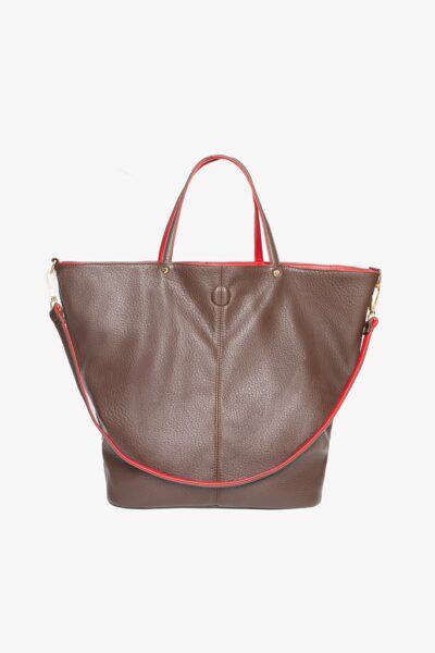 Antler Htly Chr Hartley Reversible Tote Choc Red 1 1024px