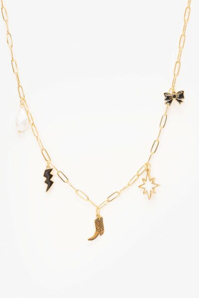 Antler Nk25 007 Boot Bow Charm Necklace 1024px