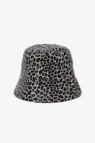 Antler Ht25 Lbg Grey Leopard Bucket Hat 1024