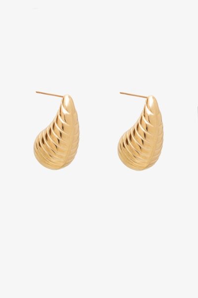Antler Es26 Gld Gilded Leaf Earring 1024px