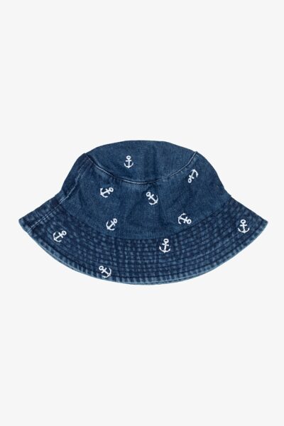 Antler Sh26 Dab Dark Denim Anchor Bucket Hat 1024px