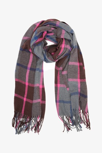 Antler Aw26 Cpb Chocolate Plaid Scarf Pink Blue 1024px